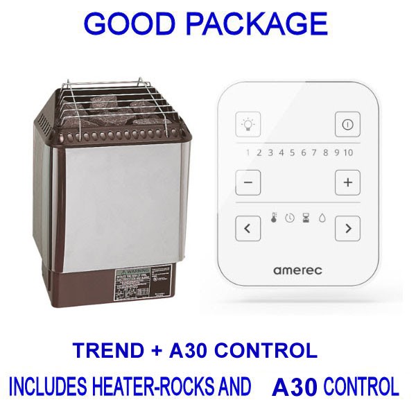 Amerec Sauna Trend and A30 Good package